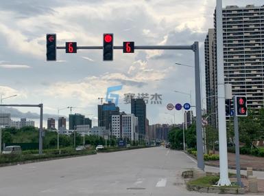 惠州市大亞灣交通信號燈項目